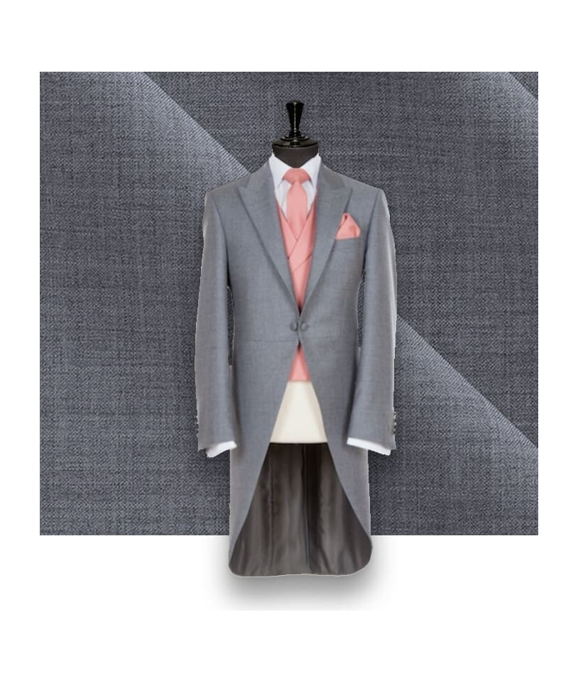 Jaquette Cérémonie Grise Élégante pour Toutes Occasions