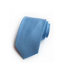 cravate bleu ciel sur mesure, qualite | Costume Privé Paris