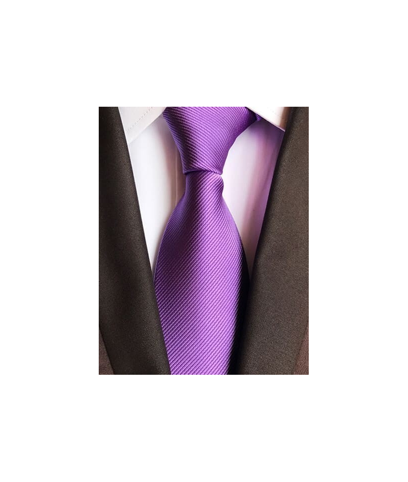 Cravate violette élégante pour un style unique et raffiné
