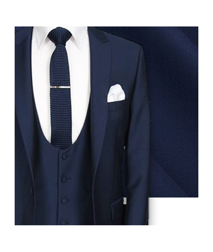 Costume Bleu 3 Pièces Élégant pour Homme - Style Assuré