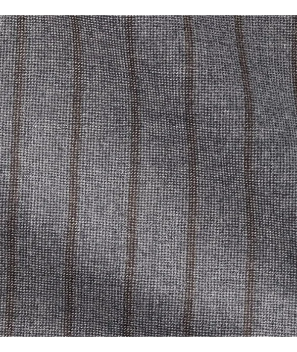 Costume Gris rayures marron | Costume Privé Paris