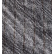 Costume Gris rayures marron | Costume Privé Paris