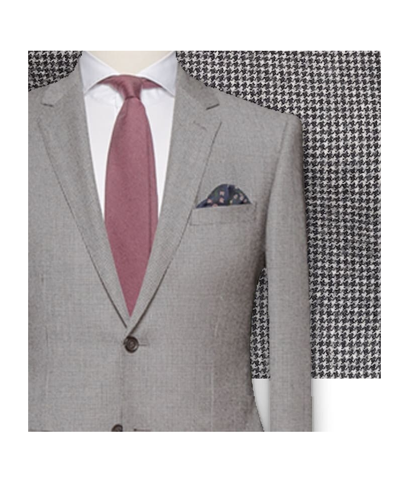 Costume Gris Pied de Poule Clair : Élégance et Style