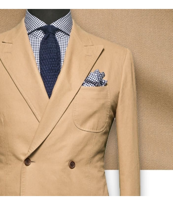 Blazer Beige Sable Croisé : Élégance et Style Assuré