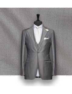 Costume Gris argent 3 pièces