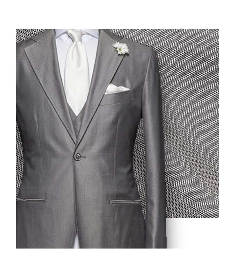 Costume Gris Argent 3 Pièces : Élégance et Style Assurés