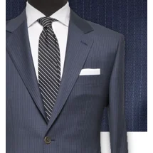 Costume Bleu fines rayures | Costume Privé Paris