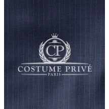 Costume Bleu fines rayures | Costume Privé Paris