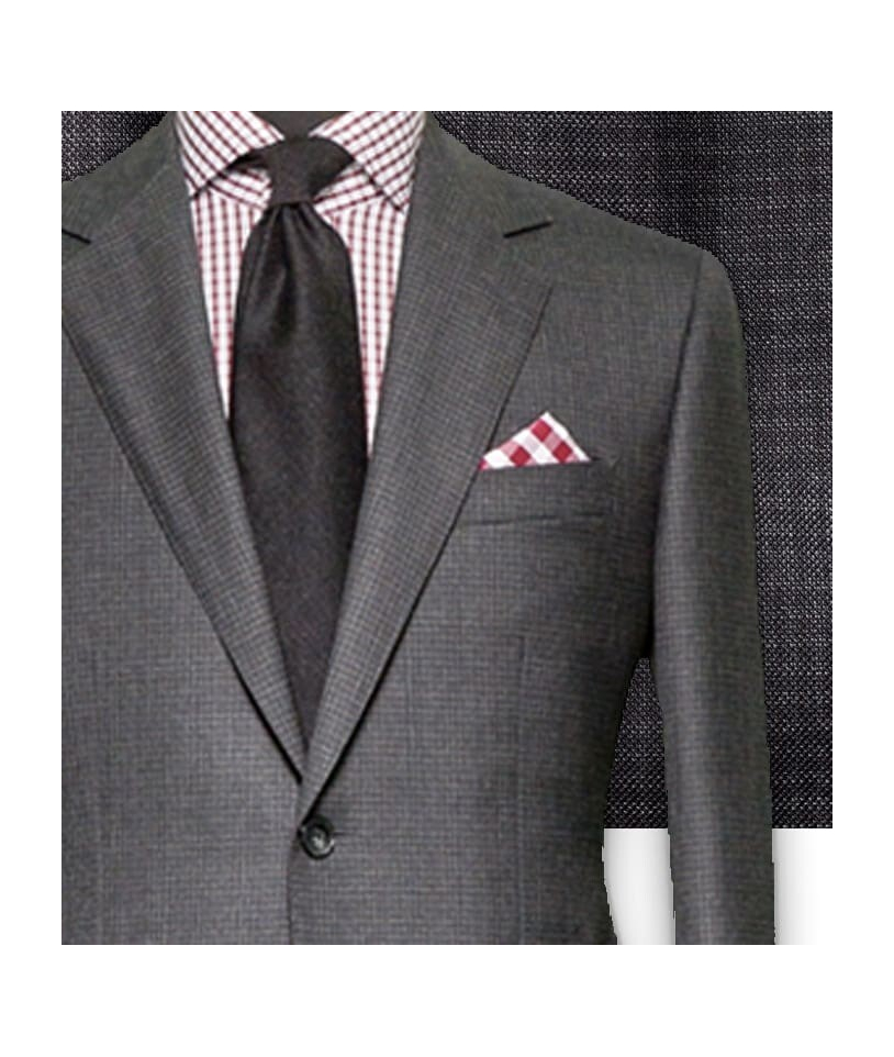 Costume Gris Faux-Uni Élégance et Style Assuré