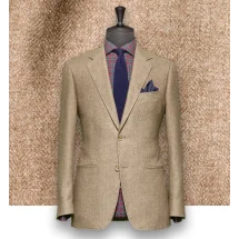 Blazer Marron Chevrons : Élégance et Style | Costume Privé Paris