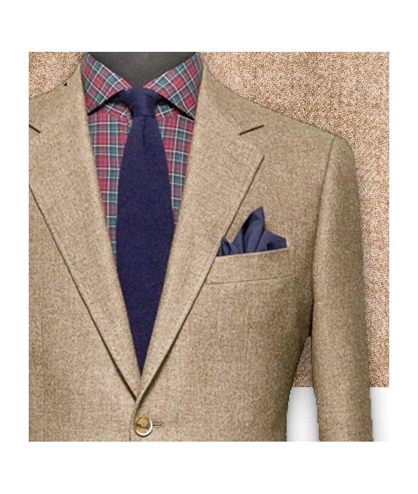 Blazer Marron Chevrons : Élégance et Style Assuré