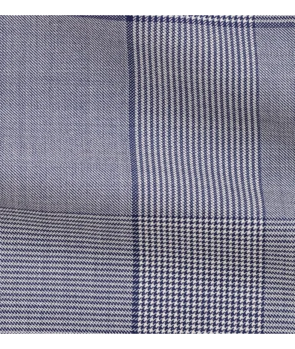 Costume Bleu Prince de Galles clair — vue alternative coupe sur mesure