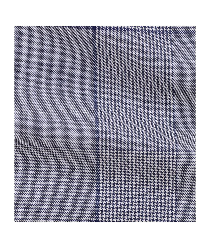 Costume Bleu Prince de Galles Clair - Élégance Assurée