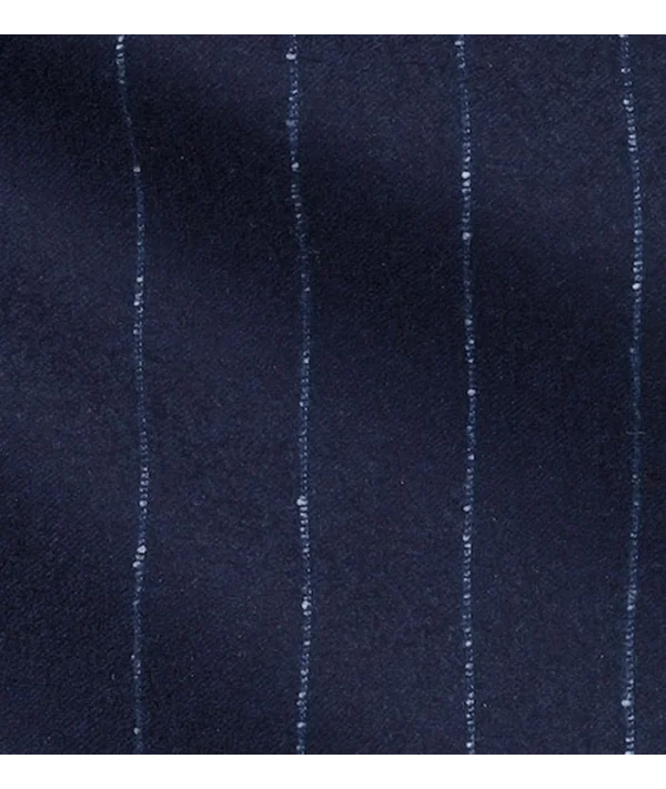 Costume Bleu Flanelle Rayures | Costume Privé Paris