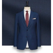 Costume Bleu faux-uni — sur mesure — Costume Privé Paris