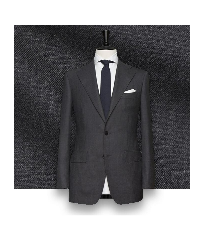 Costume Gris Anthracite Serge - Élégance et Style Assuré