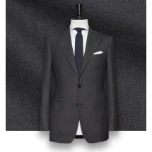 Costume Gris Anthracite serge — sur mesure — Costume Privé Paris