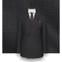 Costume Gris Anthracite Croisé : Élégance | Costume Privé Paris