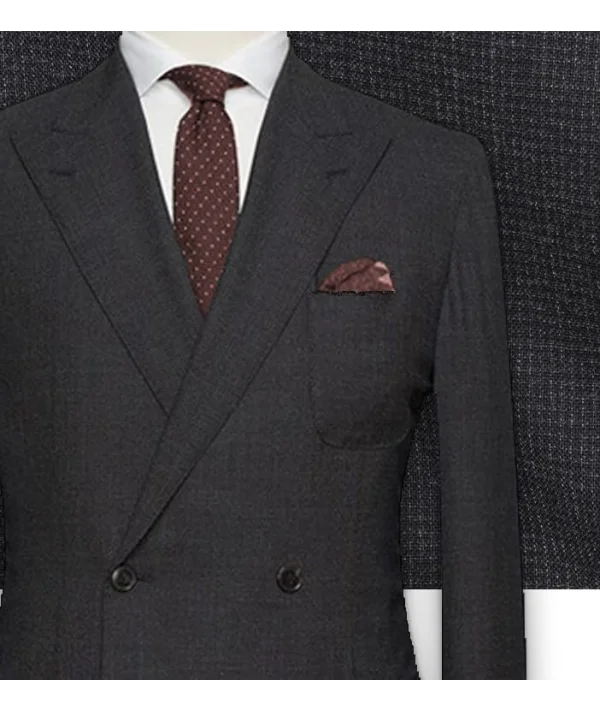 Costume Gris Anthracite Croisé : Élégance | Costume Privé Paris