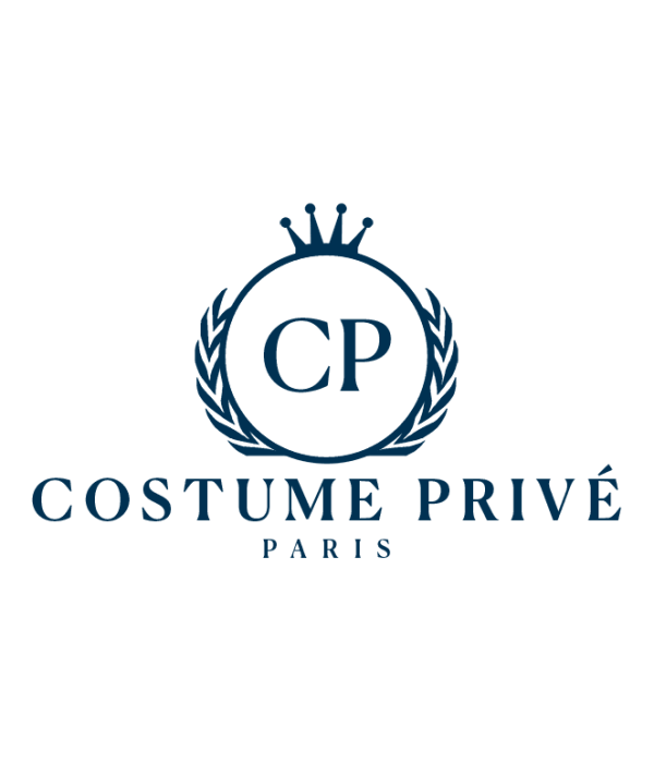 Smoking croisé 1 bouton col châle vert foncé