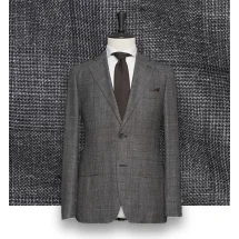 Costume Gris Prince de Galles Foncé | Costume Privé Paris