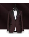 Smoking Bordeaux Sur Mesure | Confection Tailleur Paris - Costume Privé