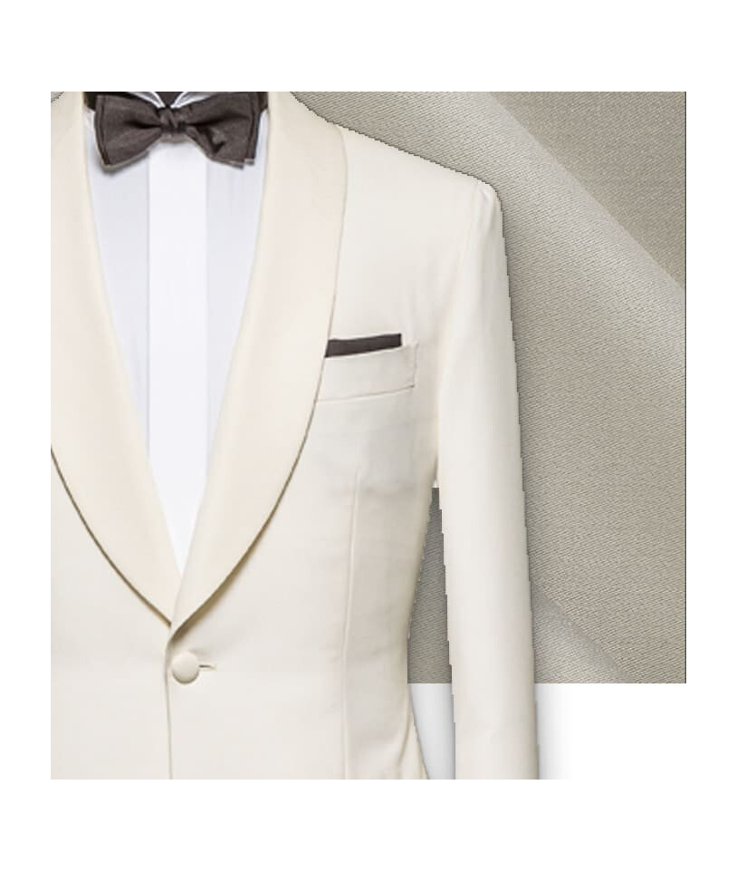 Smoking Blanc col châle : Élégance et Chic Assuré