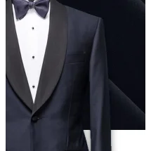 Smoking Bleu nuit col châle | Costume Privé Paris