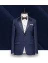 Smoking Bleu Homme Sur Mesure | Confection Tailleur Paris - Costume Privé