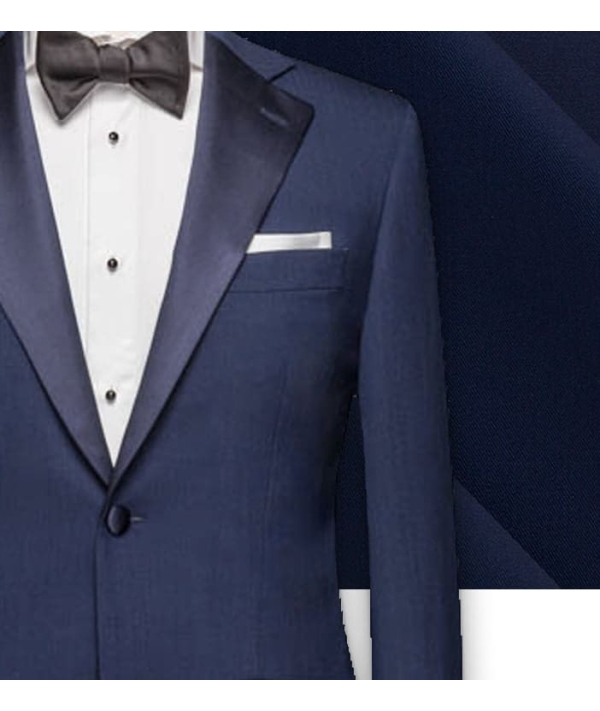 Smoking Bleu Moyen : Élégance et Style Assuré