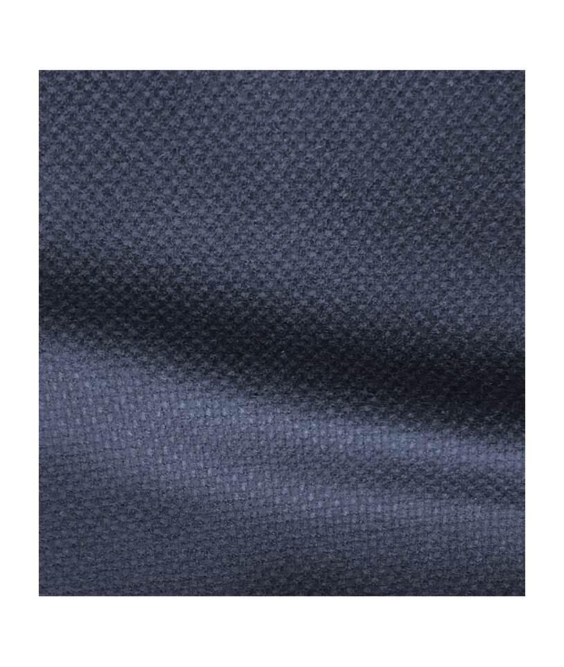 Blazer Bleu Nuit en Laine & Cachemire - Élégance Assurée