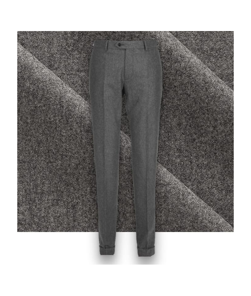 Pantalon Gris Moyen Flanelle : Élégance et Confort