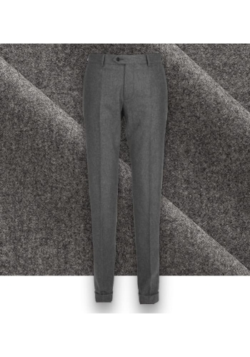Pantalon Gris Moyen Flanelle : Élégance et Confort