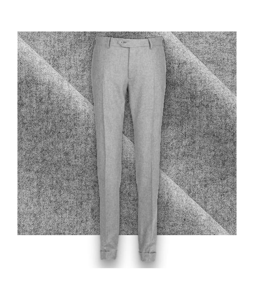 Pantalon Gris Clair Flanelle : Élégance et Confort Assuré