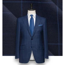 costume bleu prince de galles élégance | Costume Privé Paris