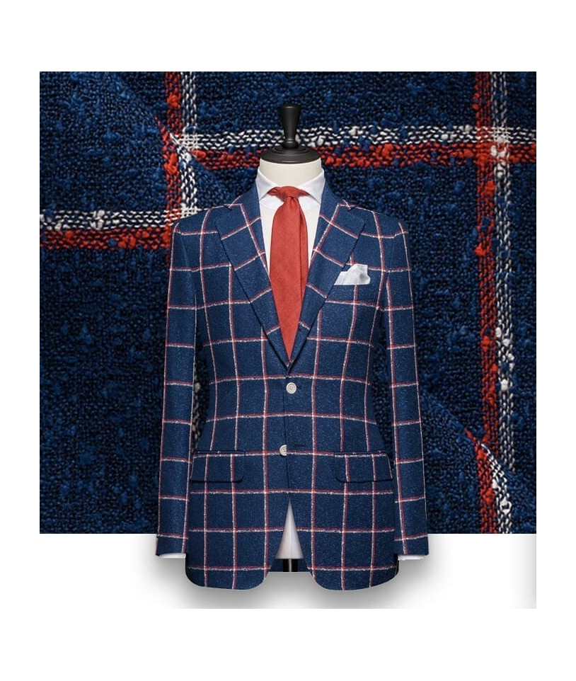 Blazer Bleu Carreaux : Élégance et Style au Quotidien