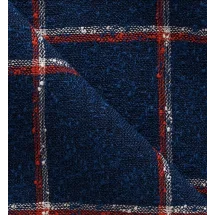 Blazer bleu à carreaux printemps-été | Costume Privé Paris