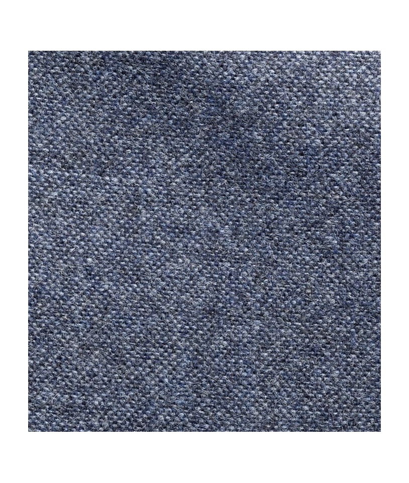 Blazer Bleu Gris Tweed Casual - Élégance Décontractée