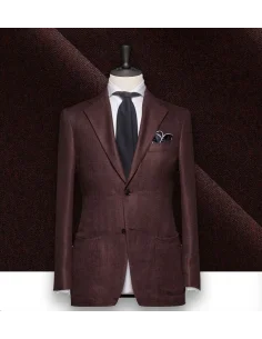 Blazer Bordeaux Flanelle