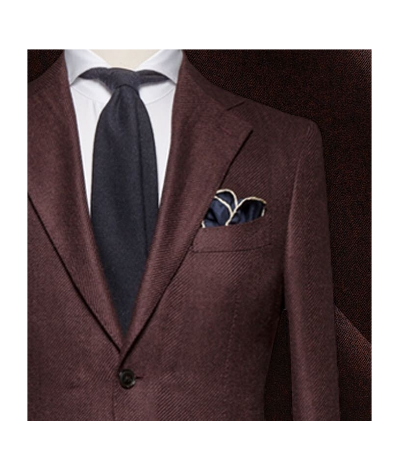Blazer Bordeaux Flanelle : Élégance et Confort Assuré
