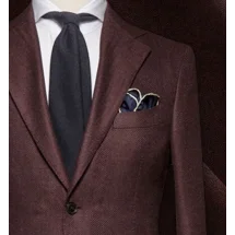 Blazer Bordeaux Flanelle | Costume Privé Paris