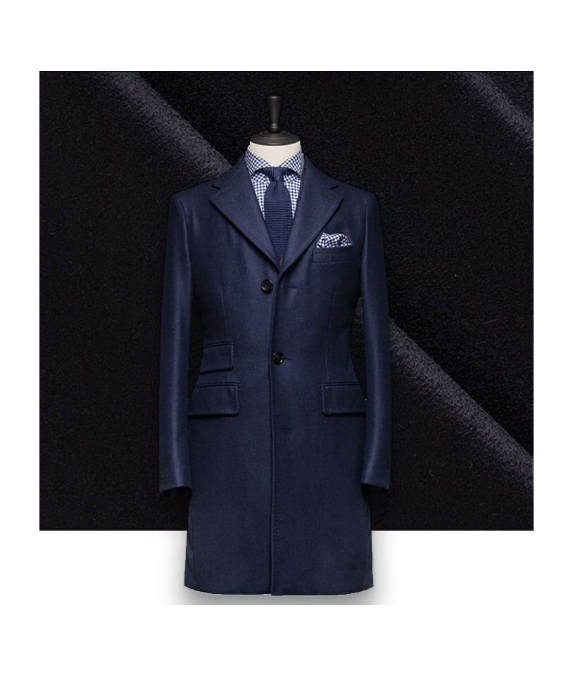 Manteau Bleu Nuit : Élégance et Chic pour l'Hiver