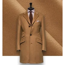 Manteau Camel Cachemire Marron : élégance | Costume Privé Paris