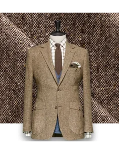 Blazer Marron Tweed