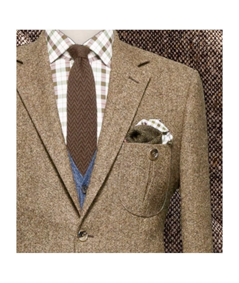 Blazer Marron Tweed : Élégance et Style intemporel