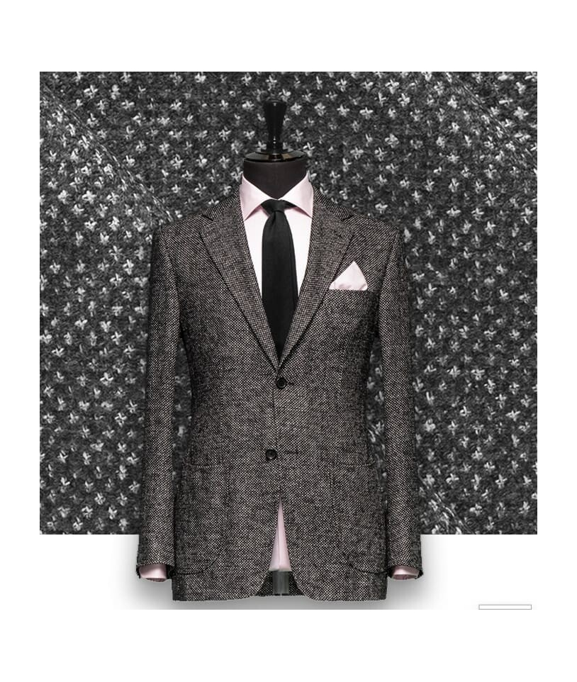 Costume Gris Caviar : Élégance et Sophistication Assurées