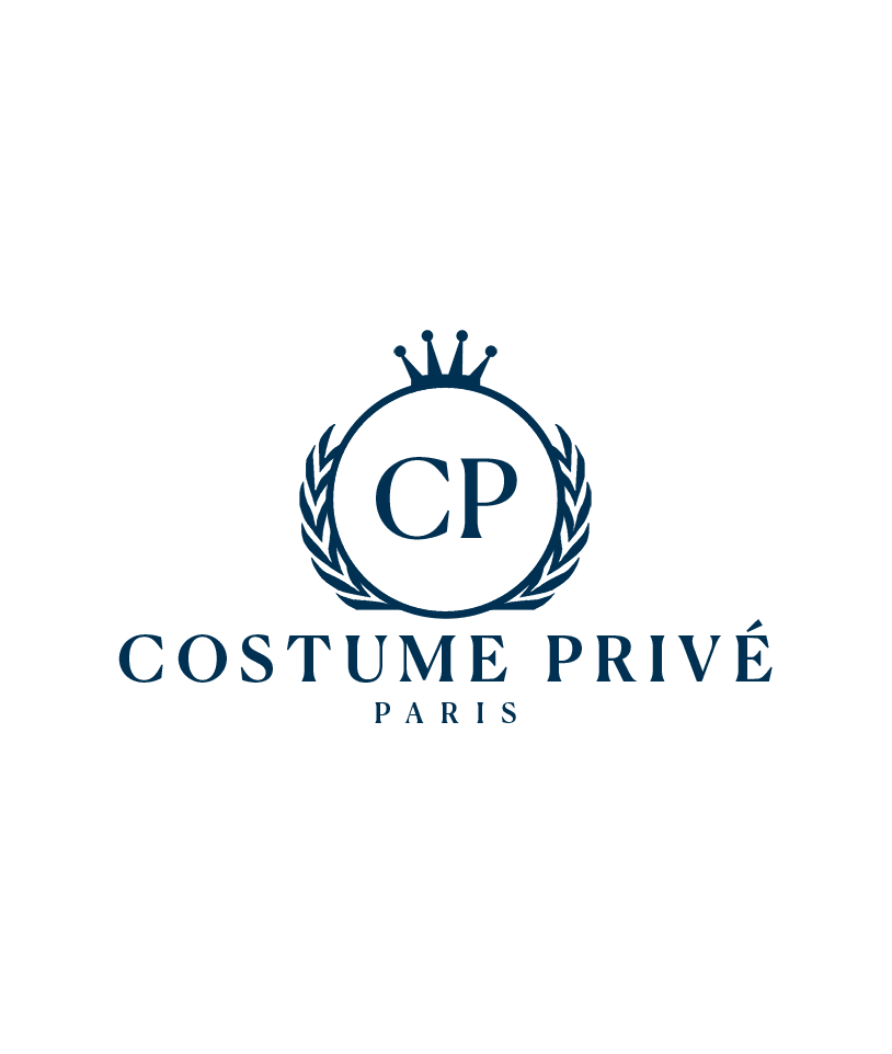 Smoking croisé 2 boutons col châle vert anglais