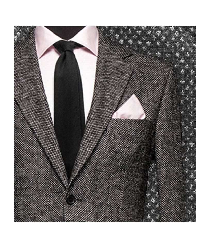 Costume Gris Caviar : Élégance et Sophistication Assurées