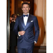 Smoking Bleu Croisé : Élégance et Style | Costume Privé Paris