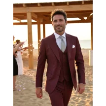 Costume Bordeaux cérémonie | Costume Privé Paris